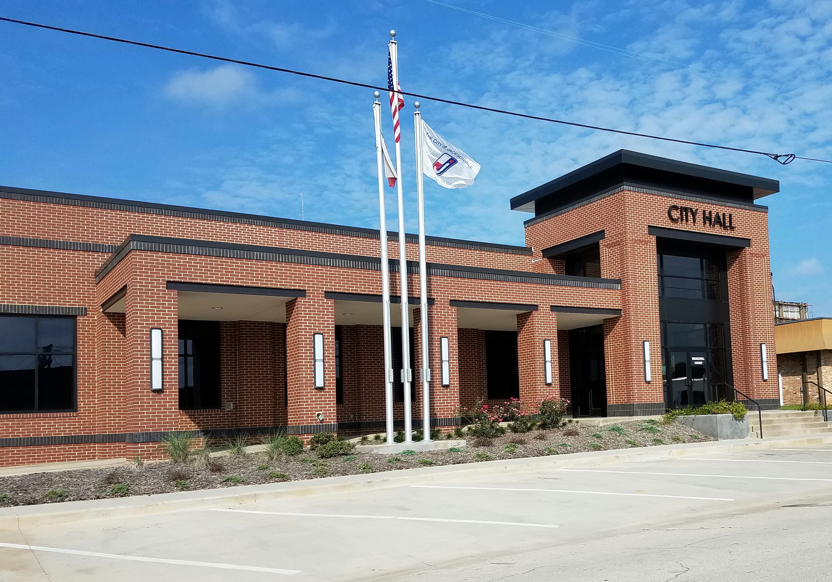 Commercial concrete project in Jacksonville, TX