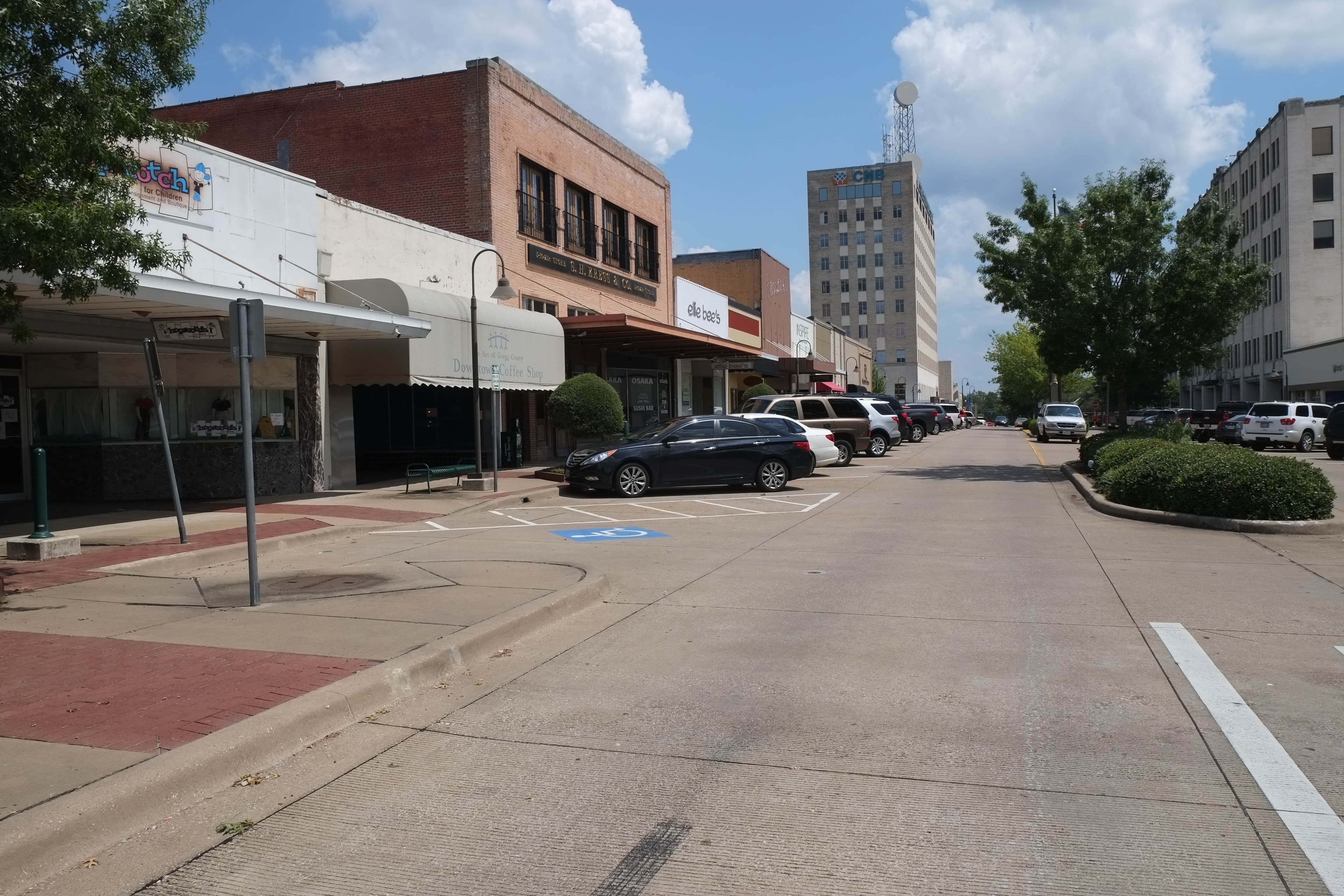 Commercial concrete project in Longview, TX