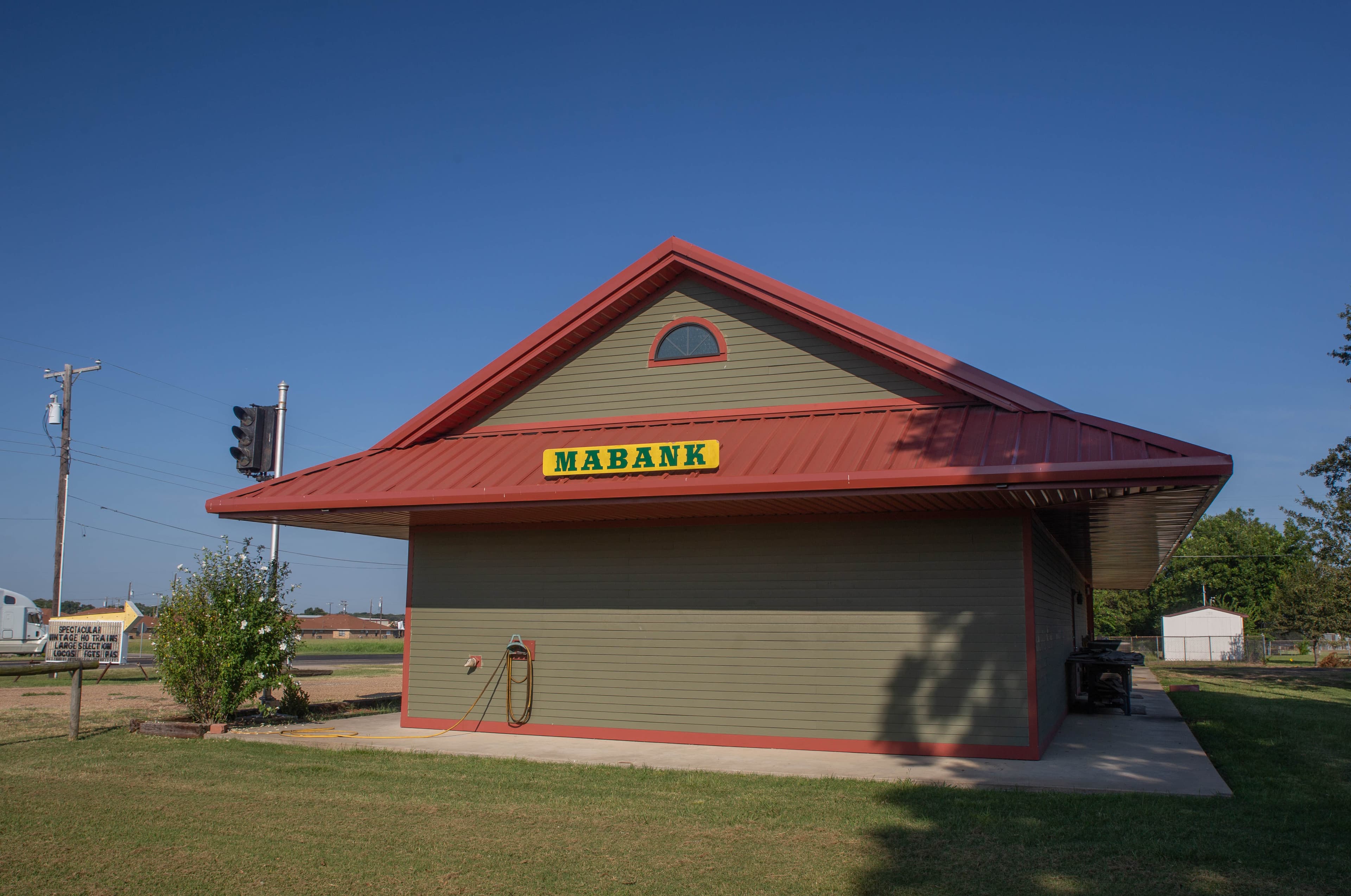 Commercial concrete project in Mabank, TX