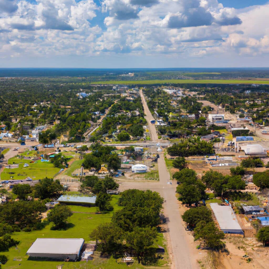 Commercial concrete project in Winona, TX